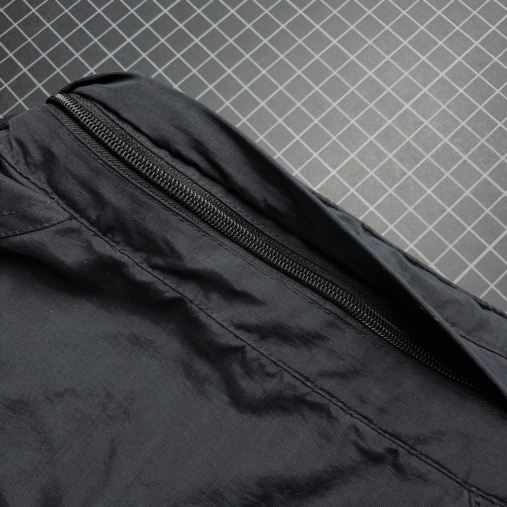 Structure Windbreaker Jacket - Dark Navy - Vintag… - image 7